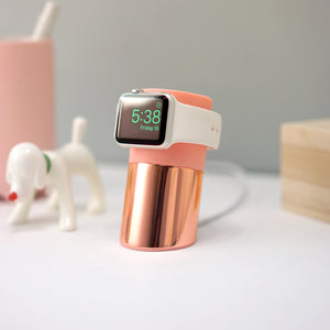 Sink Apple Watch Charger Stand - Stardust Pink